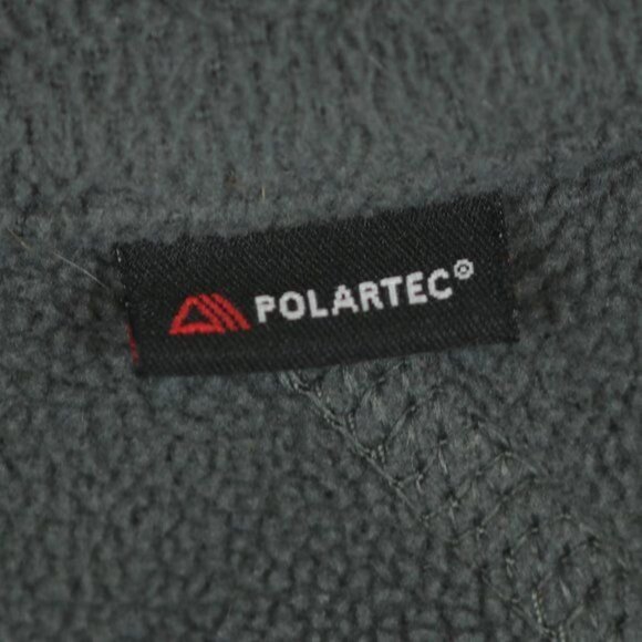 Eddie Bauer First Ascent Women's Small Gray PolarTec Fleece 1/4 Zip Pullover - Picture 8 of 9